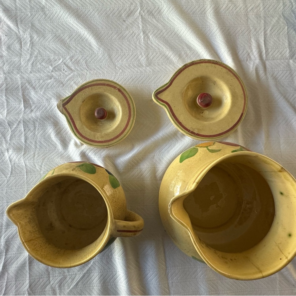 Persianware pair of ceramic Pitchers - Picture 4 of 5